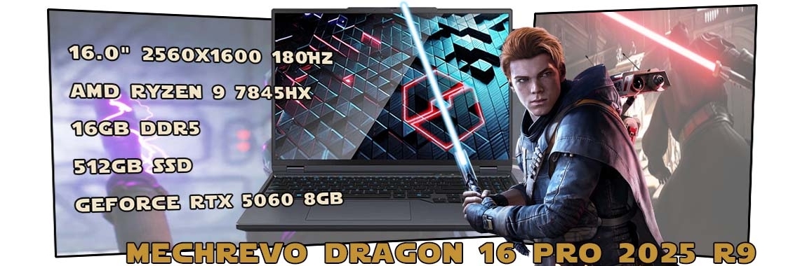 Игровой ноутбук Mechrevo Dragon 16 Pro 2025 R9