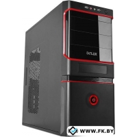 Корпус Delux DLC-MV887 Black/Red 450W