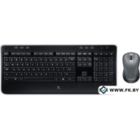 Мышь + клавиатура Logitech Wireless Combo MK520 Black