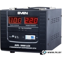 Стабилизатор напряжения SVEN AVR-5000 LCD