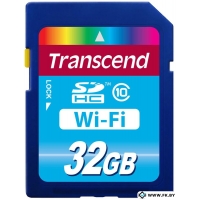 Карта памяти Transcend Wi-Fi SD Card (Class 10) 32GB (TS32GWSDHC10)
