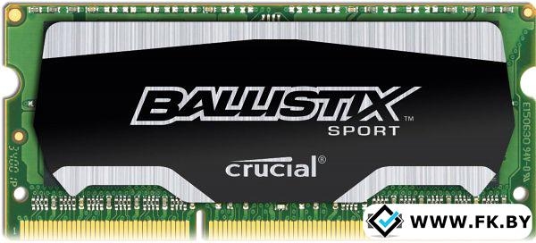 Оперативная Память Crucial Ballistix Sport 2x8GB DDR3 SO-DIM PC3.