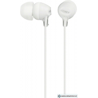 Наушники с микрофоном Sony MDR-EX15AP White