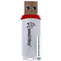USB Flash Smart Buy Crown White 16GB (SB16GBCRW-W)