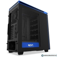 Корпус NZXT H440 Matte Black/Blue (CA-H442W-M4) (без БП, ATX)