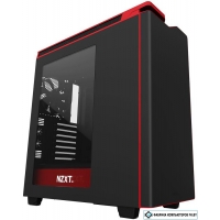 Корпус NZXT H440 Matte Black/Red 2015 [CA-H442W-M1]