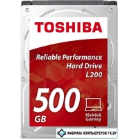 Жесткий диск Toshiba L200 500GB [HDWJ105UZSVA]