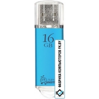 USB Flash Smart Buy 16GB V-Cut Blue (SB16GBVC-B)