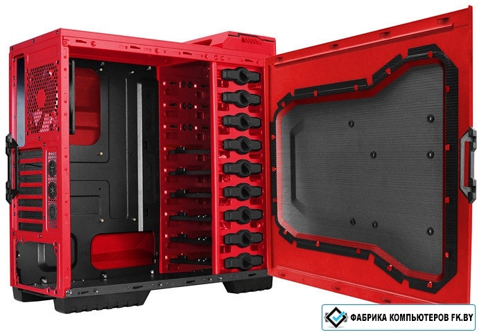 NZXT case Phantom, red - Cases - Photopoint