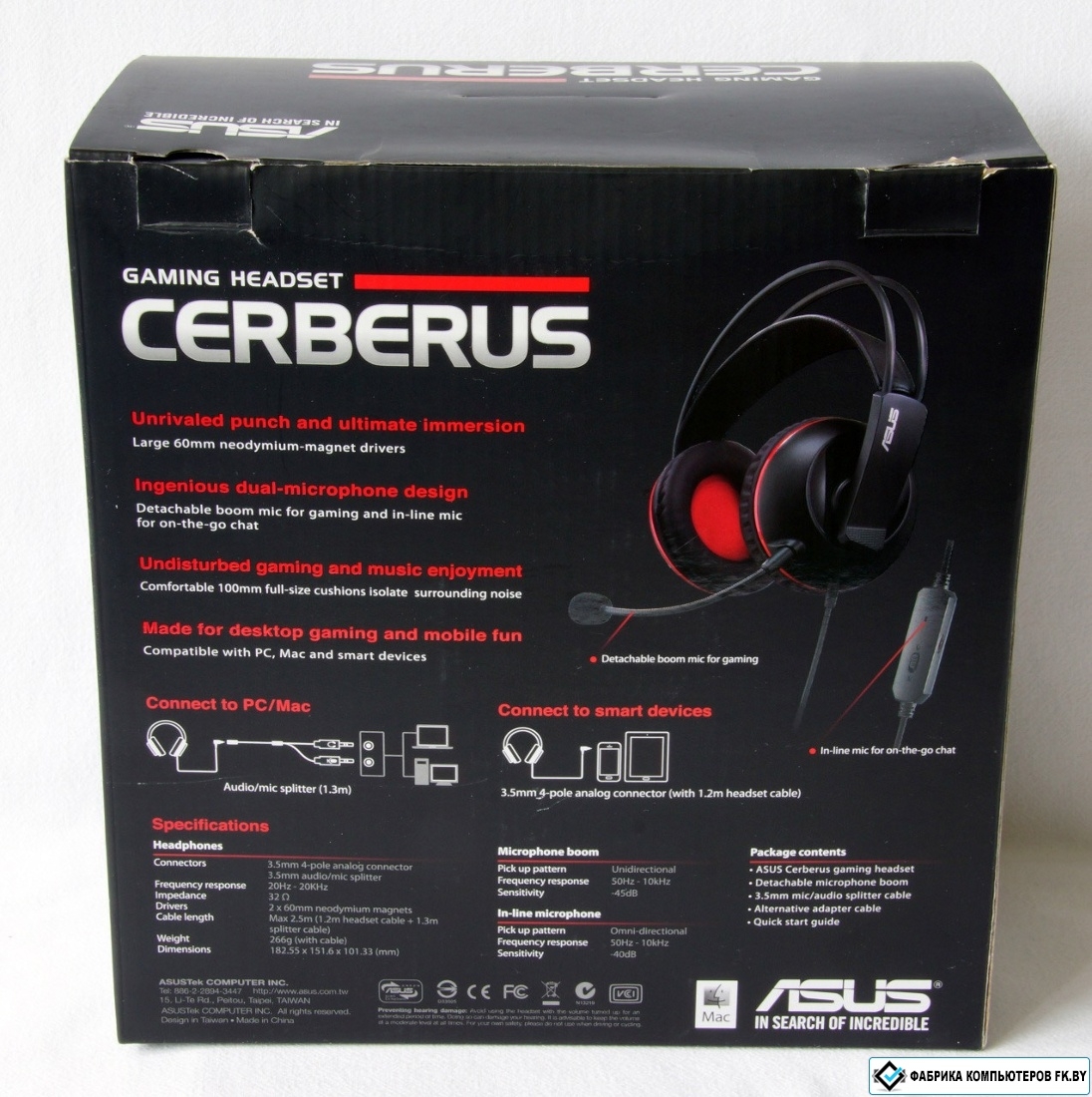 Наушники с микрофоном asus. Амбушюры ASUS Cerberus. Наушники асус Церберус в 2 в коробке.