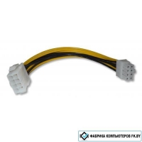 Удлинитель  кабеля блока питания для процессора 8-pin CPU 18 см