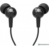 Наушники с микрофоном JBL C100SIU [JBLC100SIUBLK]