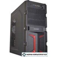 Корпус Delux DLC-MV888 Black/Red 500W