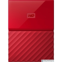Внешний жесткий диск WD My Passport 1TB [WDBYNN0010BRD]
