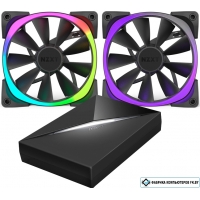 Кулер для корпуса NZXT Aer RGB & HUE+ 120 мм [RF-AR120-C1]