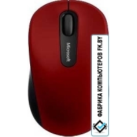 Мышь Microsoft Bluetooth Mobile Mouse 3600 (черный/красный) [PN7-00014]