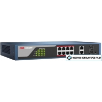 Коммутатор Hikvision DS-3E1310P-E