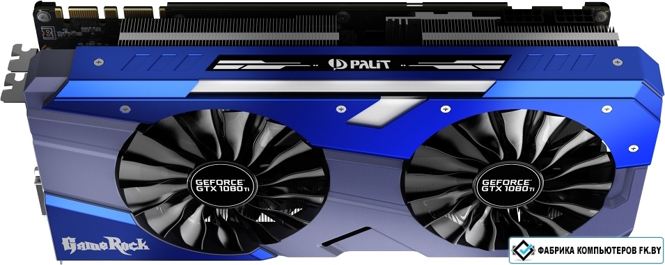 Видеокарта Palit GeForce GTX 1080 Ti GameRock 11GB GDDR5X