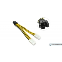 Переходник питания для видеокарт 2x6pin- > 8pin