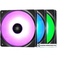 Кулер для корпуса DeepCool RF 120 (3 шт.) [DP-FRGB-RF120-3C]