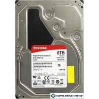 Жесткий диск Toshiba X300 6TB [HDWE160UZSVA]