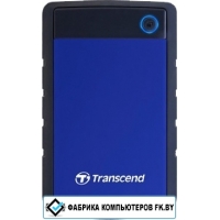 Внешний жесткий диск Transcend StoreJet 25H3 4TB (синий)