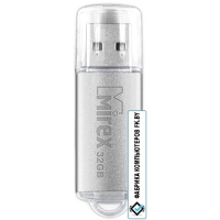 USB Flash Mirex Unit Silver 32GB [13600-FMUUSI32]