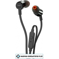 Наушники с микрофоном JBL T210 [JBLT210BLK]