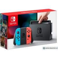 Игровая приставка Nintendo Switch (с красным и синим Joy-Con)