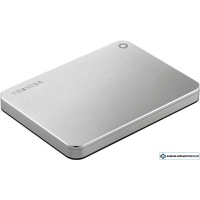 Внешний жесткий диск Toshiba Canvio Premium 1TB (серебристый)