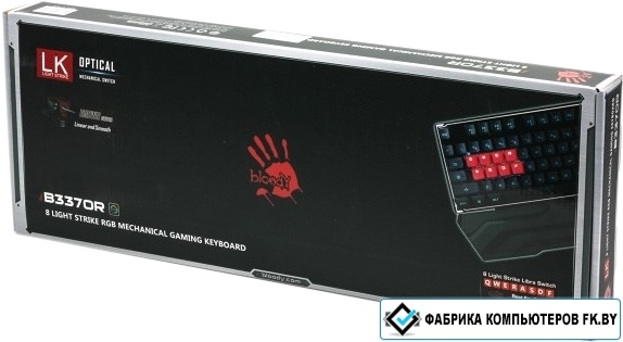 Клавиатура a4 b3370r черный USB Multimedia Gamer led (подставка для запястий). Bloody b3370r. A4tech Bloody b3370r Light Strike Gaming 8 ir Libra Brown Micro-Switch Keyboard USB us+Russian.