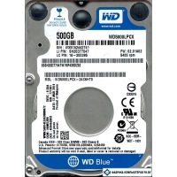 Жесткий диск WD 500GB (WD5000LPCX-24C6HT0)