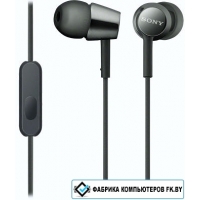 Наушники с микрофоном Sony MDR-EX155AP (черный)