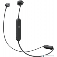 Наушники с микрофоном Sony WI-C300 (черный)