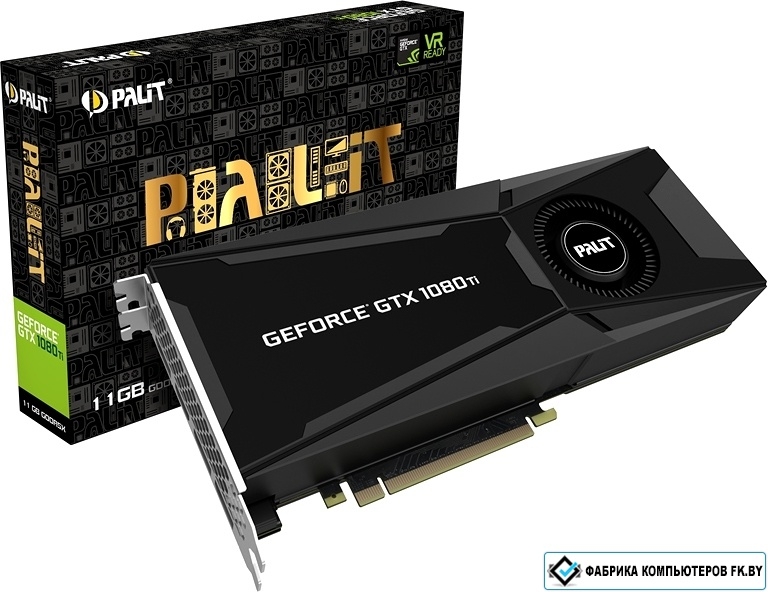 Видеокарта Palit GeForce GTX 1080 Ti 11GB GDDR5X NEB108T019LC