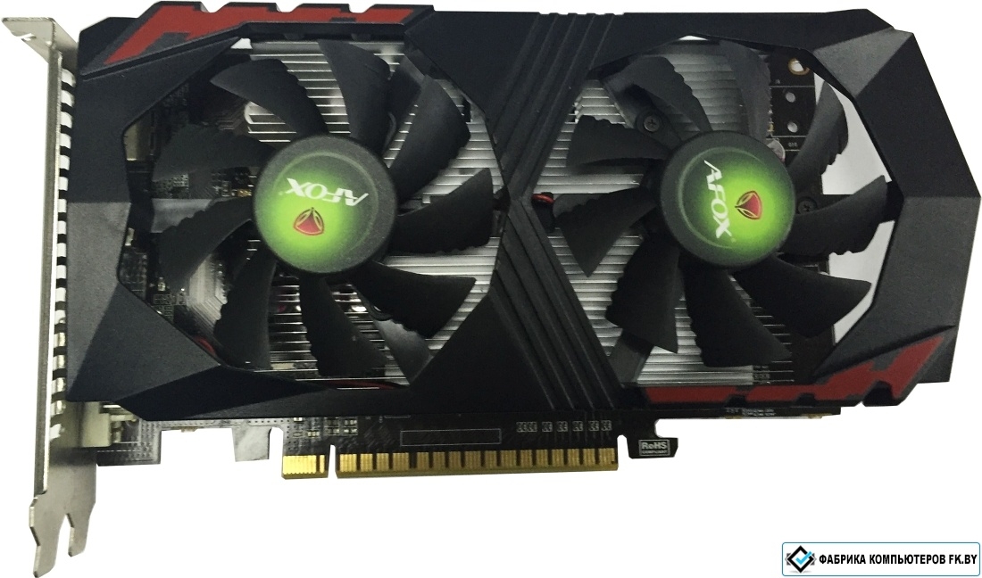 Видеокарта AFOX GeForce GTX 1050 2GB GDDR5 AF1050-2048D5H2. Купить в ...