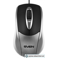 Мышь SVEN RX-110 USB (серебристый)
