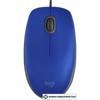 Мышь Logitech M110 Silent (синий)