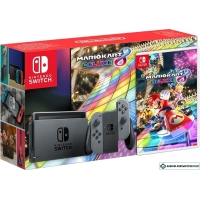 Игровая приставка Nintendo Switch + Mario Kart 8 Deluxe (серый)