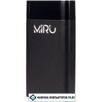 Портативное зарядное устройство Miru LP-1008B (черный)