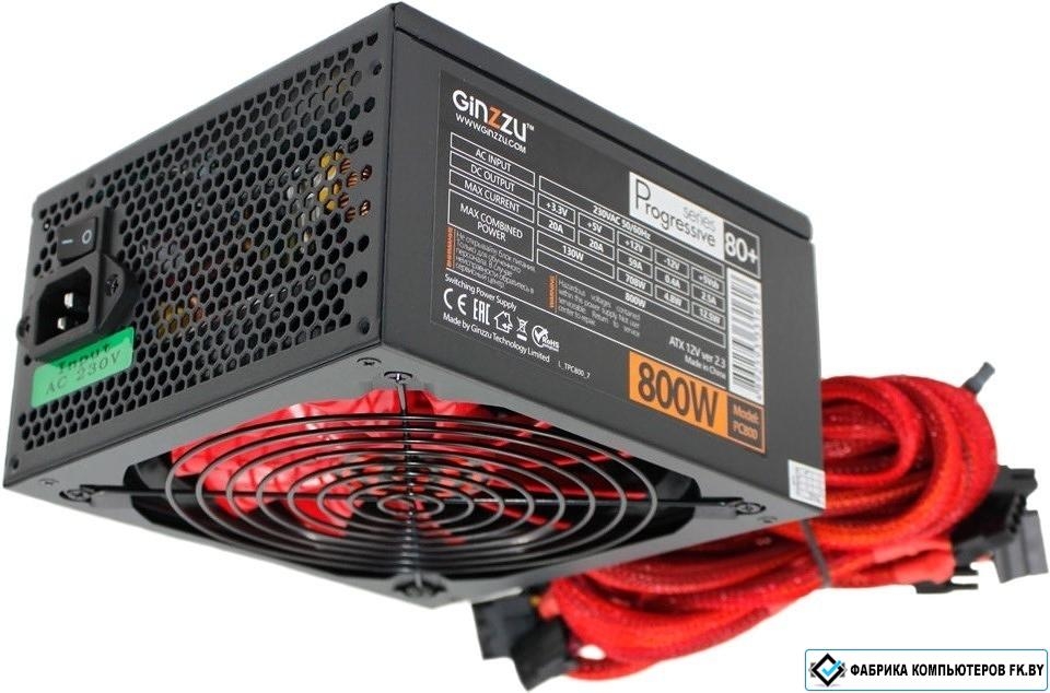 Блок питания Ginzzu pc800. Ginzzu pc800 800w. Блок питания Ginzzu pc800 14cm 80+. БП 800 ватт.