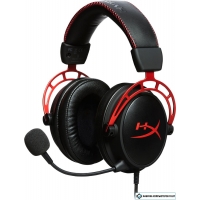 Наушники HyperX Cloud Alpha (черный/красный)