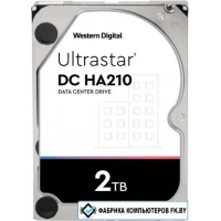 Жесткий диск WD Ultrastar DC HA210 2TB HUS722T2TALA604