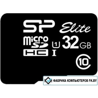 Карта памяти Silicon-Power microSDHC Elite UHS-1 (Class 10) 32GB [SP032GBSTHBU1V10]