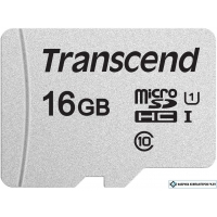 Карта памяти Transcend microSDHC 300S 16GB (TS16GUSD300S)