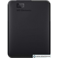 Внешний накопитель WD Elements Portable 4TB WDBW8U0040BBK