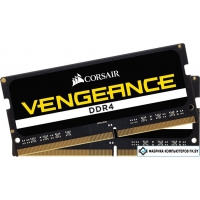Оперативная память Corsair Vengeance 2x8GB DDR4 SO-DIMM PC4-19200 [CMSX16GX4M2A2400C16]