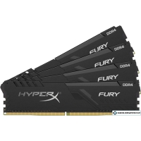 Оперативная память HyperX Fury 4x16GB DDR4 PC4-25600 HX432C16FB3K4/64