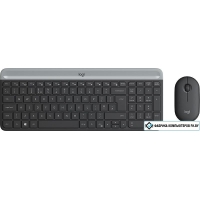 Клавиатура + мышь Logitech MK470 Slim Wireless Combo