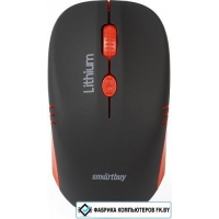 Мышь SmartBuy One 344CAG (черный/красный) [SBM-344CAG-KR]